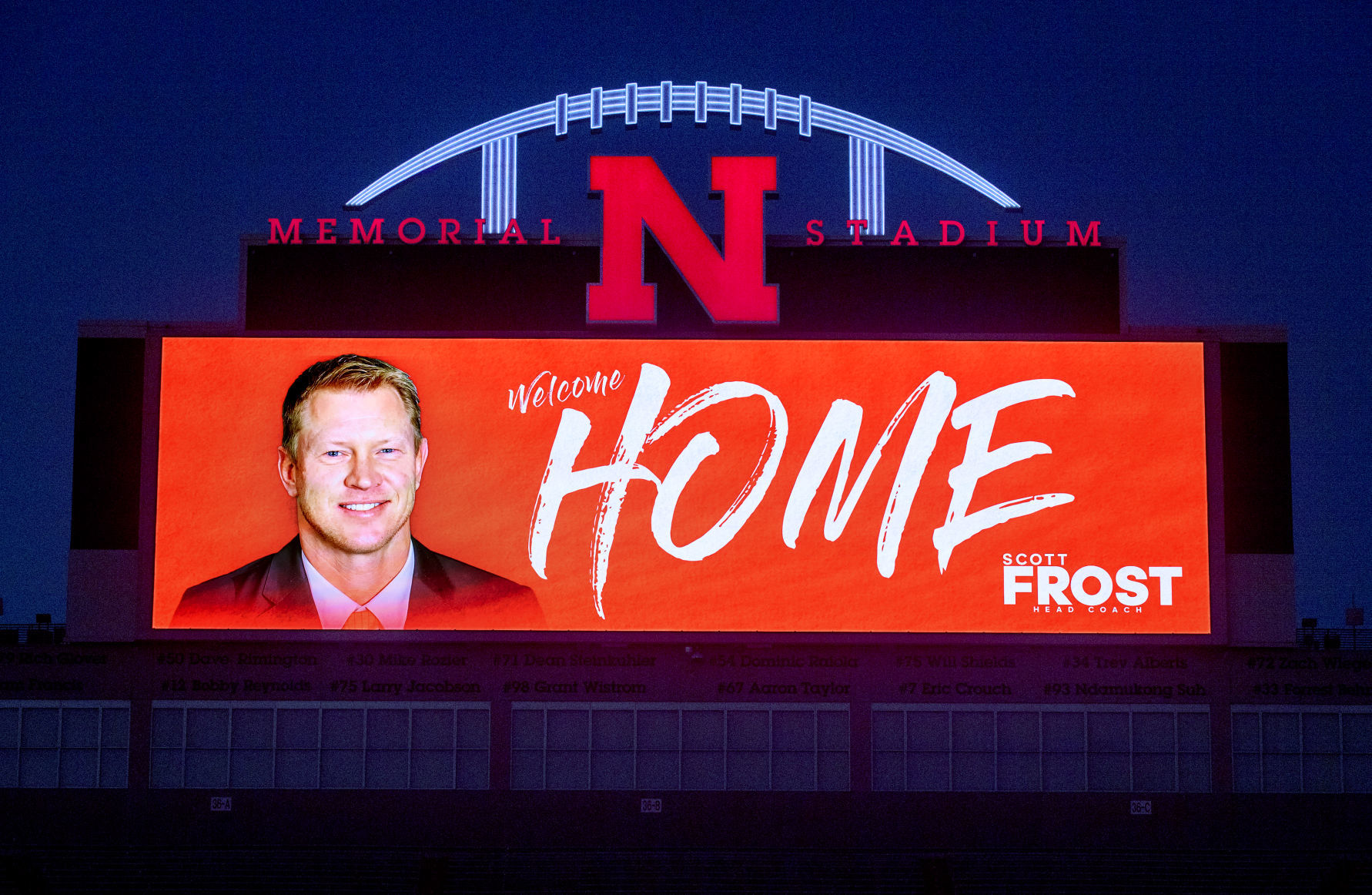 Welcome home, Scott, 12/2/17